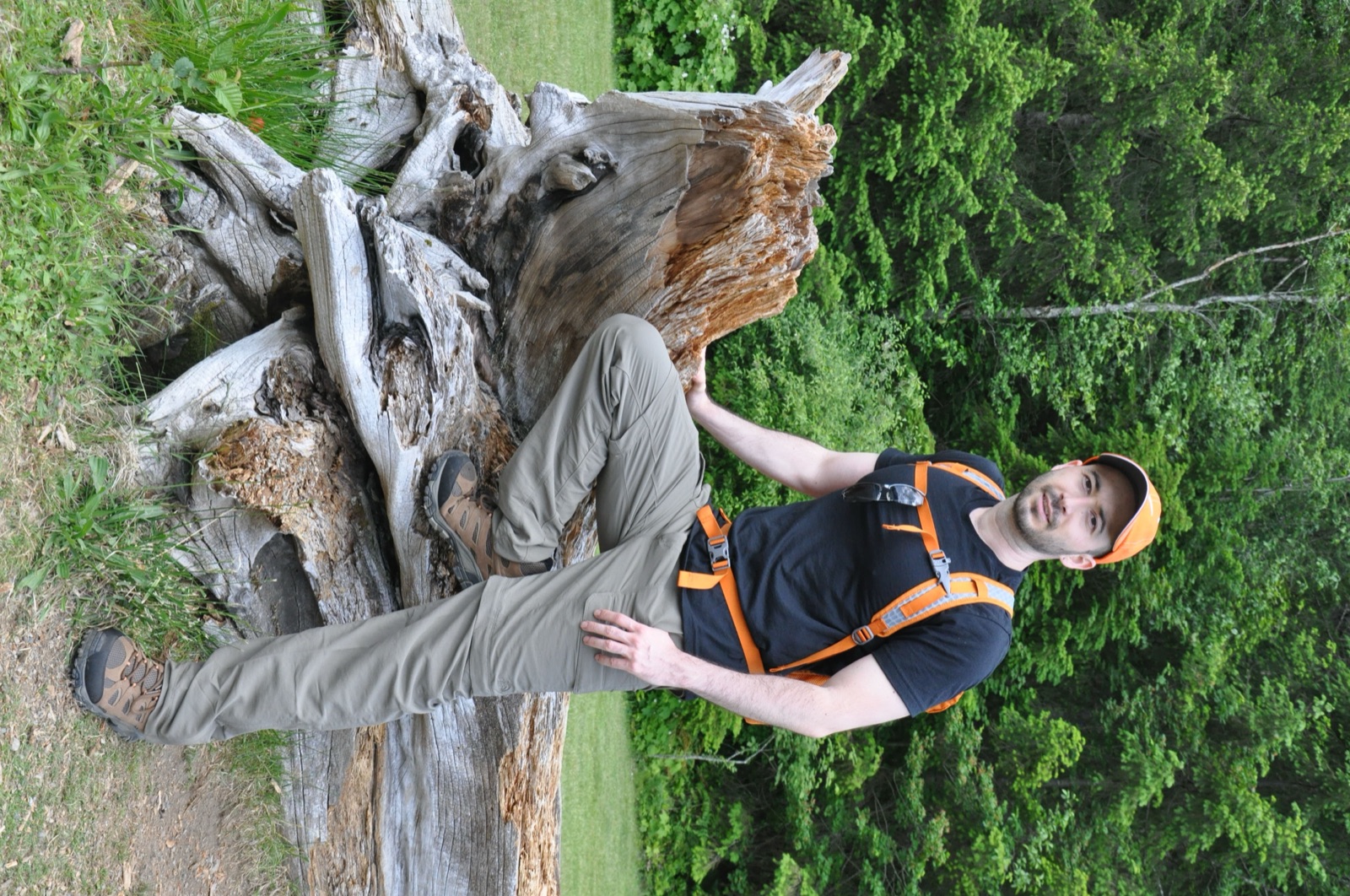 Sarp Coskun hiking